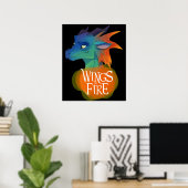 グローリーウイングスファイアアートクラシック ポスター (ホームオフィス)