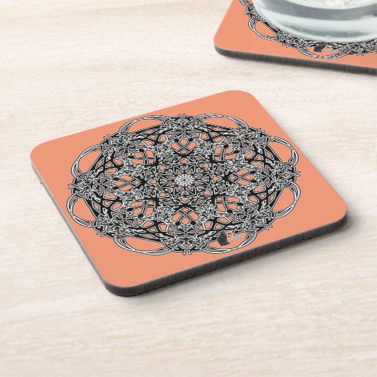 グローリーオクタグリフデュスクコースター コースター (左側)