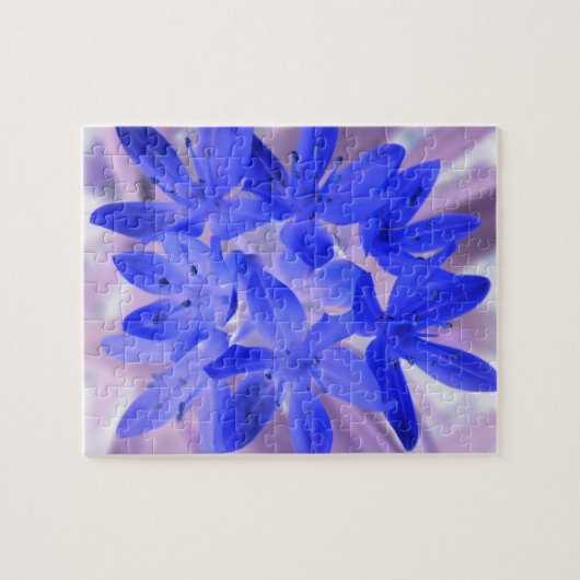 グローリーオブザスノーショッキングブルーパズル ジグソーパズル (横)