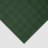 グローリークリスマスグリーンタータンチェック 薄葉紙 (詳細)