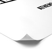 グローリーグローリー（黒） ポスター (角)