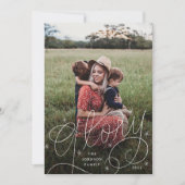 グローリーハンドレタリング写真 シーズンカード (正面)