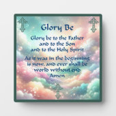 グローリーベ祈りの言葉オンザプラーク フォトプラーク (正面)