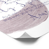 グローリーベ祈りの言葉ポスター ポスター (角)