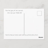 グローリーホースバイシェリージャービス ポストカード (裏面)