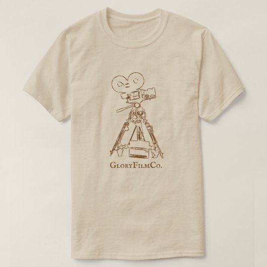 グローリーヴィンテージカメラTシャツ Tシャツ (デザイン正面)