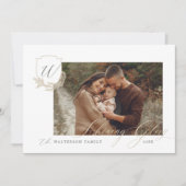 グローリー輝くウィンターガーランドモノグラムクレスト写真 シーズンカード (正面)