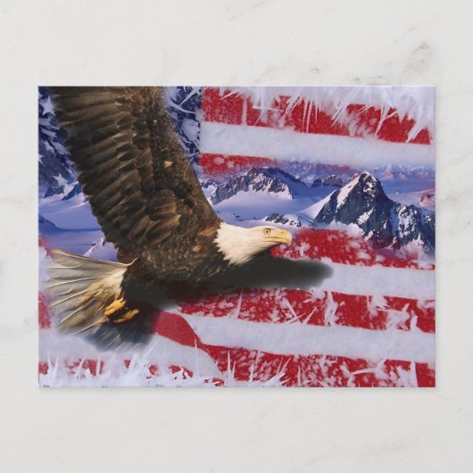 グローリ凍っていー ポストカード (正面)