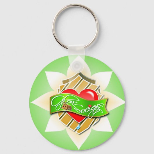 グローロゴ キーホルダー (正面)