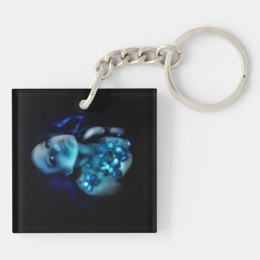 グローワーム キーホルダー (裏面)