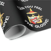 グローヴ感じィーグルーおもしろいプンダークBG ラッピングペーパー (ロールコーナー)