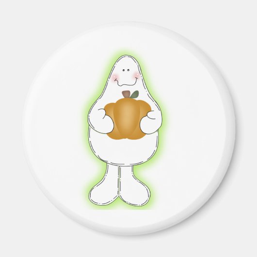 グロー幽霊 マグネット (正面)