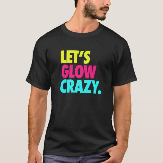 グロー熱狂する Tシャツ (正面)