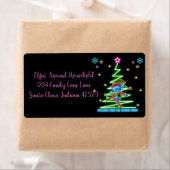 グロー表示小妖精や小人 ラベル (インサイチュ)