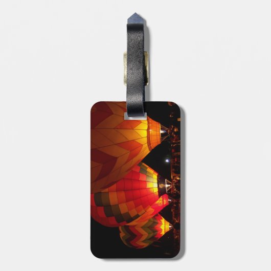 グロー表示 ラゲッジタグ (裏面縦)