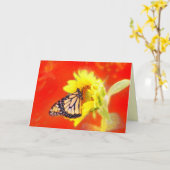 グロー、すぐにカードを取得 カード (黄色い花)