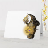 グロー カード (黄色い花)