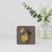 グロー スクエア名刺 (スタンド正面)