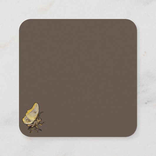 グロー スクエア名刺 (裏面)