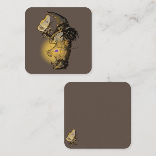 グロー スクエア名刺 (正面/裏面)