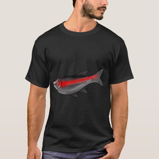 グロー・テトラ Tシャツ (正面)