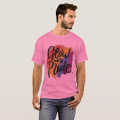 グロー(プライド) Tシャツ (正面フル)