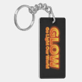 グロー – 私たちの世界を照らし出す キーホルダー (正面左)