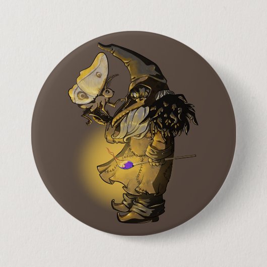 グロー 缶バッジ (正面)