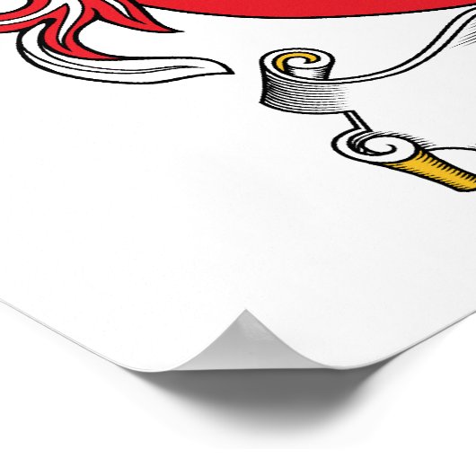 グロ家紋 ポスター (角)