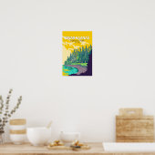 グワイハアナス国立公園カナダ旅行ヴィンテージ ポスター (キッチン)