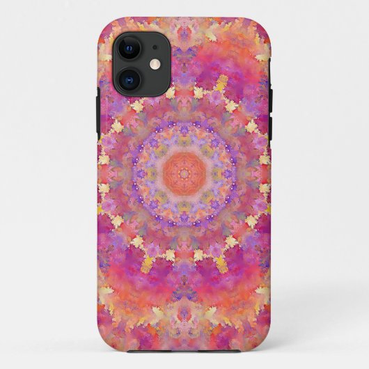 グワッシュの曼荼羅 Case-Mate iPhoneケース (裏面)