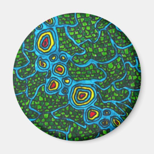 グワナ磁石 マグネット (正面)