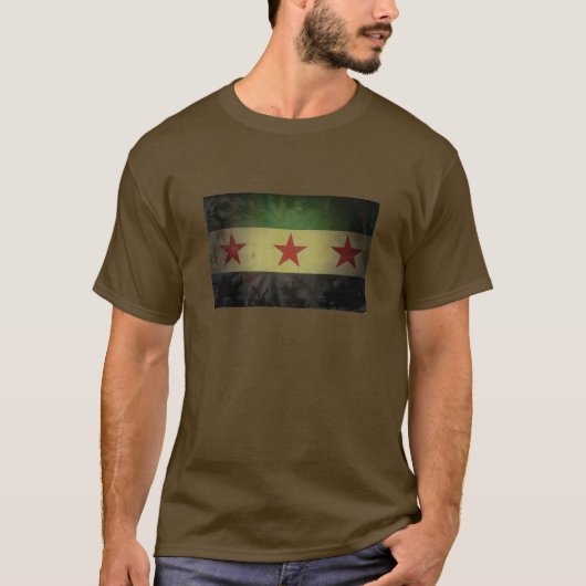 グンギー・シリア国旗 Tシャツ (正面)