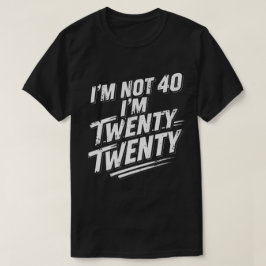 グングニーレトロなアスリート風40歳の誕生日デザイン Tシャツ