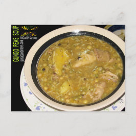 グンゴ豆スープ ポストカード
