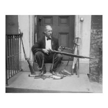 グンスリンガー紳士、1927年。ヴィンテージ写真