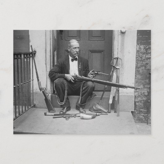 グンスリンガー紳士， 1927 ポストカード (正面)