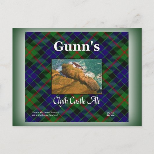 グンズクリース城エール ポストカード (正面)