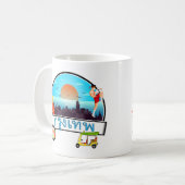 グンテプ – バンコクタイランドトラベルタイ コーヒーマグカップ (正面左)