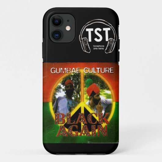 グンバイ文化電話ケース Case-Mate iPhoneケース (裏面)