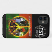 グンバイ文化電話ケース Case-Mate iPhoneケース (裏面(横))