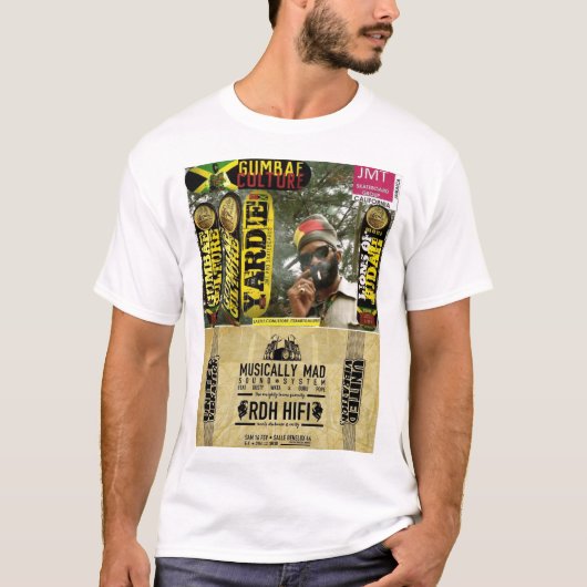 グンバイ文化。メンズベーシックTシャツ Tシャツ (正面)