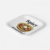 グンボフードスパイシーグンボパーティー ペーパープレート (傾斜あり)