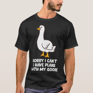 グーおもしろいグーごめんね私は私の計画を持つことができない Tシャツ