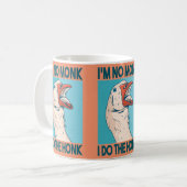 グーおもしろいス·ホンク·バード コーヒーマグカップ (正面左)