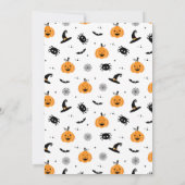 グーお洒落ルクラシックカスタムハロウィーン写真 シーズンカード (裏面)