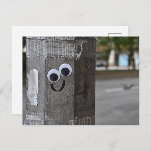 グーグリー・アイの目玉 ニューヨークシティの写真撮影 NYC ポストカード (正面/裏面)