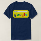 グーグ教えル Tシャツ (デザイン正面)