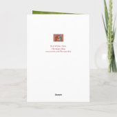 グースおもしろいクリスマス シーズンカード (裏面)