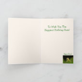 グースおもしろいジョーク誕生日カード カード (内部)